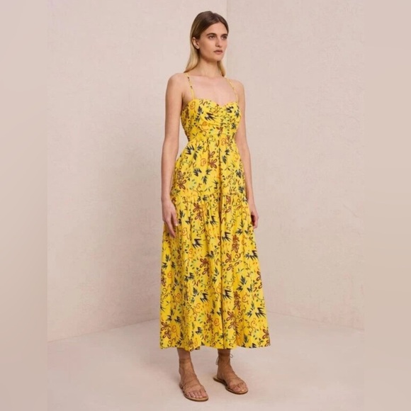 NWT ALC Women’s Arit Floral Maxi Dress - Size 0 - Picture 3 of 9